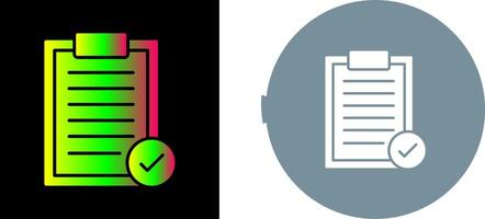 Selected Icon Design vector