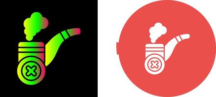 No Cigar Icon Design vector