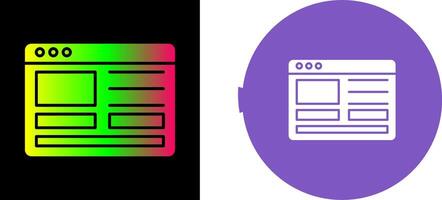 Web Design Icon Design vector