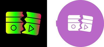 Broken Icon Design vector