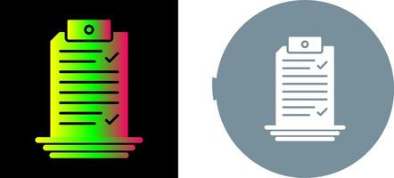 Check List Icon Design vector