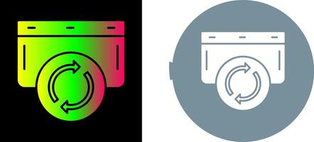 Refresh Icon Design vector