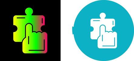 Quick Selection Icon Design vector