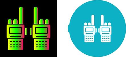 Walkie Talkie Icon Design vector