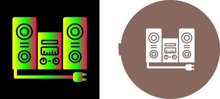 Stereo Icon Design vector