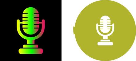 Microphone Icon Design vector