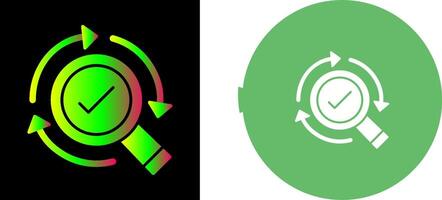 Research Icon Design vector