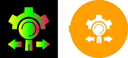 Research and Development Icon Design vector