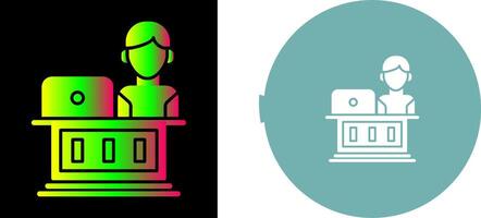 Employee Icon Design vector