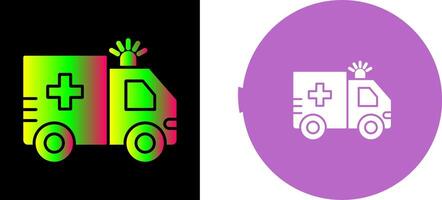 Ambulance Icon Design vector