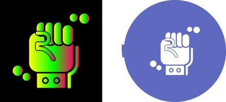 Fist Icon Design vector