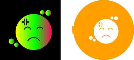 Dissapointment Icon Design vector