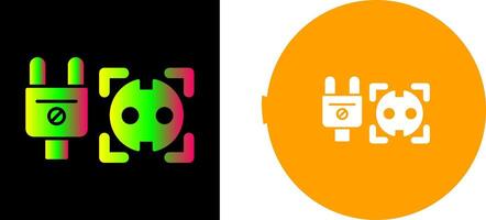 Socket Icon Design vector