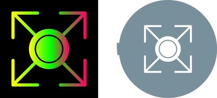 Expand Icon Design vector