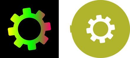 Cogwheel Icon Design vector