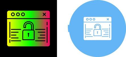 Password Icon Design vector