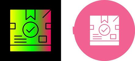 Delivery Box Icon Design vector