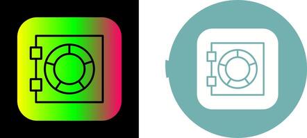 Safe Box Icon Design vector