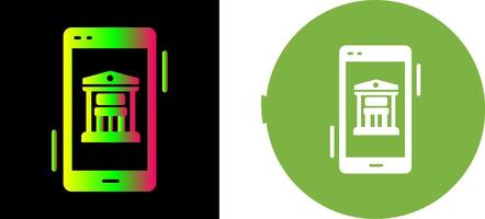 Online Banking Icon Design vector