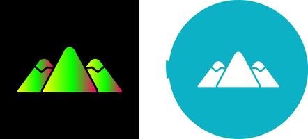 Mountain Icon Design vector