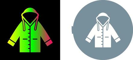 Raincoat Icon Design vector
