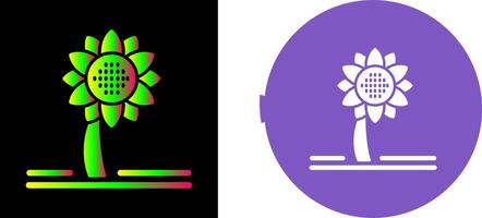 Sunflower Icon Design vector