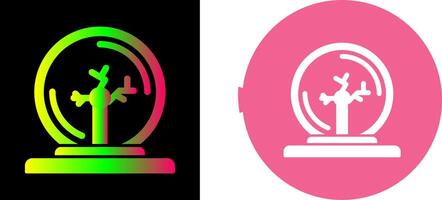 Plasma Ball Icon Design vector
