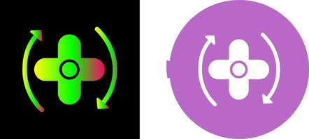 Rotate Icon Design vector