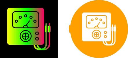 Voltmeter Icon Design vector