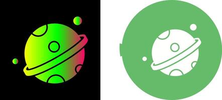 Planet Icon Design vector