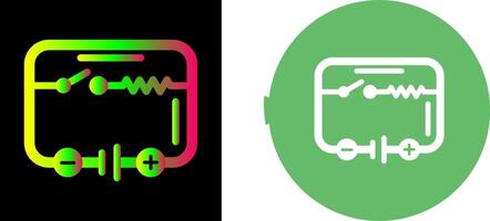 eléctrico circuito icono diseño vector