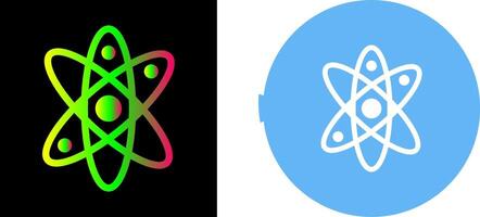 Atom Icon Design vector