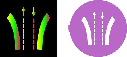 Way Icon Design vector