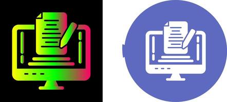 Note Icon Design vector