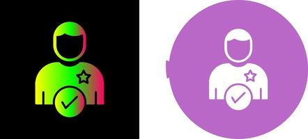 Candidate Icon Design vector