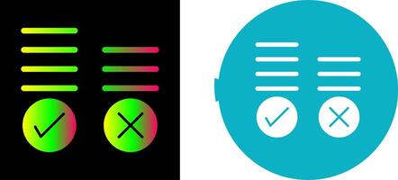 Voting Result Icon Design vector