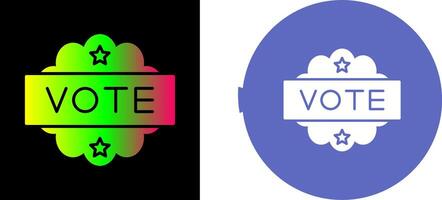 Vote Icon Design vector