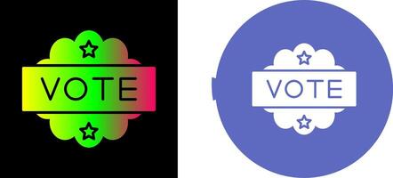 Vote Icon Design vector