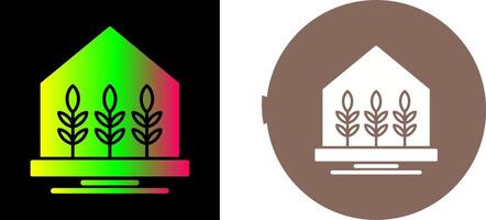 Farm House Icon Design vector