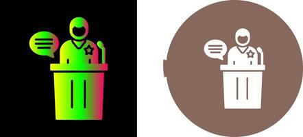 Debate Icon Design vector