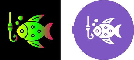 Fishing Icon Design vector