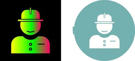Worker Icon Design vector