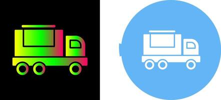 Cargo Truck Icon Design vector