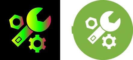 Wrench Icon Design vector