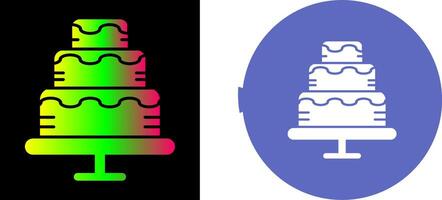 Cake Icon Design vector