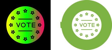 Vote Icon Design vector