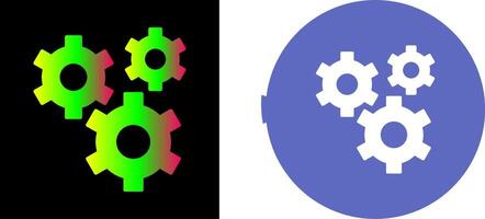 Gears Icon Design vector