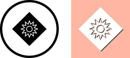 Optical Radiation Icon Design vector