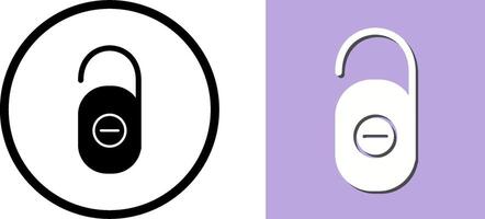 Do not Disturb Icon Design vector