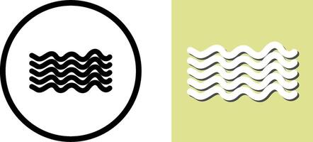 Magnetic Waves Icon Design vector